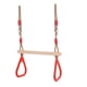 thumbnail image 3 of Columpio de Trapecio Sunnimix con Anillos de Plástico Rojo para Gimnasio, 3 of 5