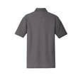 thumbnail image 6 of Port Authority 1143375 Mens Core Classic Pique Polo Shirt, Graphite - Extra Large, 6 of 6