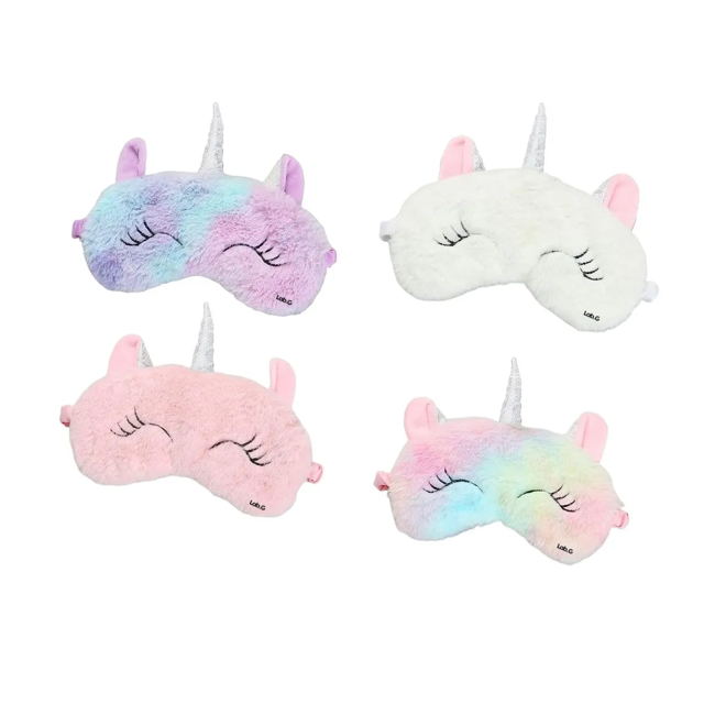 Máscara Para Dormir Unicornios 4pz Belug, Multicolor
