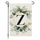 thumbnail image 1 of Letter A-Z Floral Garden Flag 12x18 Inch Double Sided Outside, Family Last Name Initial Yard Outdoor Decoration 1 Pcs, 1 of 8