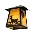 thumbnail image 4 of Meyda 142502 9 in. Stillwater Custom Wall Sconce, Beige Craftsman, 4 of 4