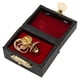 thumbnail image 5 of Broche Trompa Miniatura ANGGREK Decoración Realista Dorado, 5 of 8