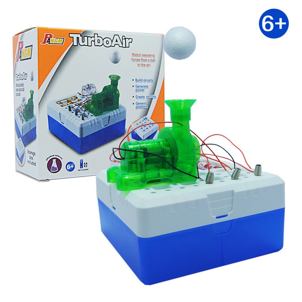 Magic Game DIY Turbo Air Floating Ball Toy Educational Science Kits