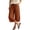 Orange B, variant on Capri Pants for Women Plus Size Wide Leg Cropped Barrel Pants Summer Casual Capris with Pockets Orange B XXL