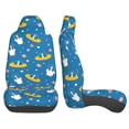 thumbnail image 3 of Sikiie Cartoon Goose Car Seat Protector 2 Pack Car Seat Cushion Mat, Car Seat Covers for SUV, Truck, Van, 3 of 7