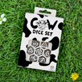 thumbnail image 4 of Juego de dados Q-Workshop MooZilla Cow Design con 7 dados para mayores de 14 años, 4 of 4