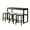 Brown-Beige, variant on Bowery Hill Transitional Wood Brown Multipurpose Bar Table Set