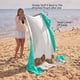 thumbnail image 5 of Manta de playa WEKAPO 280 x 210 cm impermeable a la arena, 5 of 9