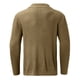 thumbnail image 4 of Gibobby Suéteres para hombre Cárdigan con cuello de chal para hombre, tela trenzado con parte delantera abierta con botones(Caqui,XG), 4 of 5