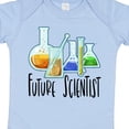 thumbnail image 4 of Inktastic Future Scientist with Beakers, Test Tubes and Formulas Boys or Girls Baby Bodysuit, 4 of 5