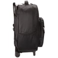 thumbnail image 3 of Mochila rodante Rockland de doble asa negra de 43 cm, 3 of 5