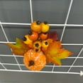 thumbnail image 6 of Famyfamy Thanksgiving Branches Berry Artificial Plant Flower Elegant Accessories PVC Decorations Sunflowers Home Decoration Faux(Random Pine Color), 6 of 24