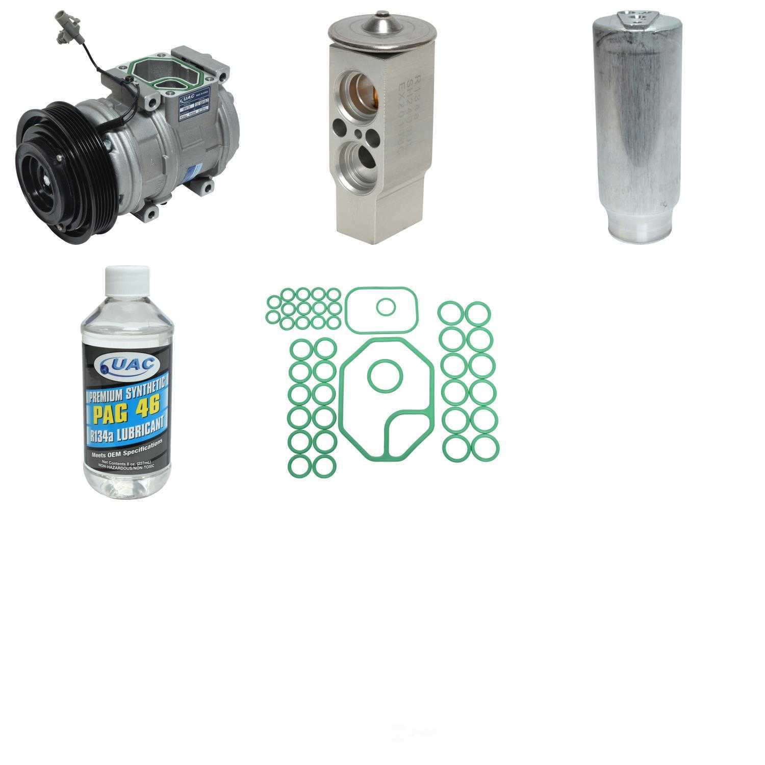 A/C Compressor and Component Kit -- Compressor Replacement Kit Fits select: 1994-1996 LEXUS ES