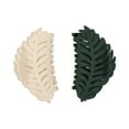 thumbnail image 4 of Goody Tru x DomoINK Leaf Claw Clip, 2 Ct, Strong Grip, Trendy Hair Styling Accessories, 2 Ct, 4 of 5