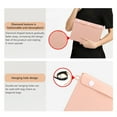 thumbnail image 3 of Bolsa de maquillaje de silicona Laklulu, bolsa de viaje de primera calidad para artículos de tocador para mujeres, bolsa de cosméticos fácil de llevar para maquillaje, herramientas de belleza y, 3 of 6