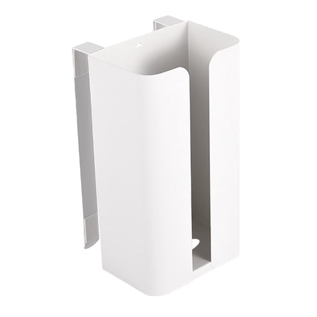 Portarrollos de papel higiénico para debajo del armario, resistente, de gran capacidad y multiusos. Blanco