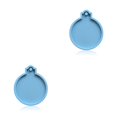 thumbnail image 1 of Kearding Molde de resina de silicona de Navidad, moldes de bricolaje flexibles, molde colgante de copo de nieve, decoraciones, herramientas de moldeo Type2 NO2 Kearding CBP182051, 1 of 6