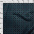 thumbnail image 2 of oneOone Polyester Lycra Fabric Check Ikat Print Sewing Fabric BTY 56 Inch Wide, 2 of 4