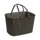 thumbnail image 3 of Cesta de baño portátil de plástico | Cesta de almacenamiento blanca y azul para baño y ducha | Organizador plegable de 27 x 18 x 18 cm | 1 unidad, 3 of 6