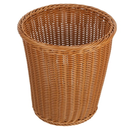 Hand-woven Rubbish Container Recycling Bin Seagrass Travel Office Brown