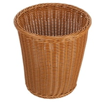 Hand-woven Rubbish Container Recycling Bin Seagrass Travel Office Brown