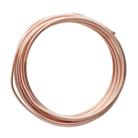 The Beadsmith Wire Elements Craft Wire – Tarnish Resistant, Soft Temper, Round, Rose Gold Color – 1.6mm, 14 Gauge, 10 Foot Spool – Jewelry Making, Wire Wrapping, Floral, & Other DIY Crafts