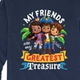 thumbnail image 3 of Santiago of The Sea - My Friends Greatest Treasure - Toddler And Youth Long Sleeve Graphic T-Shirt, 3 of 5