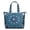 Rustic, variant on Rustic Travel Duffel with Tribal Patterns, Vintage Aesthetic Room Decor-Inspired Tote Bag with Waves and Natural Style, Carry-on for Women