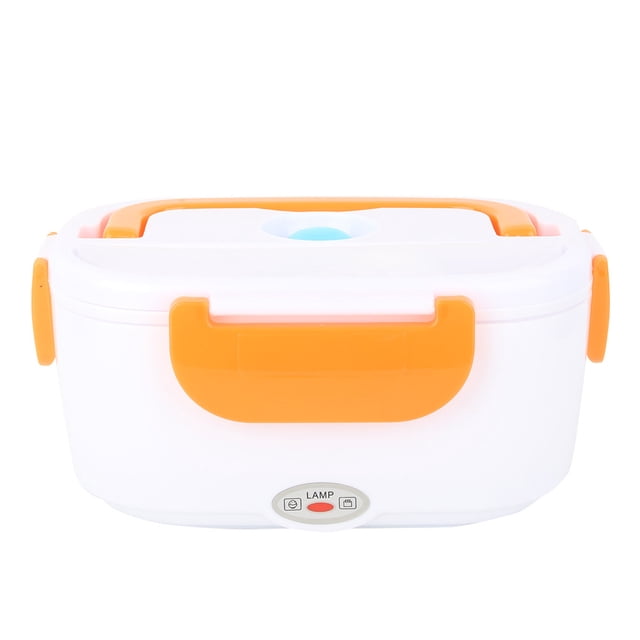 Chauffage Électrique Portable Boîte à Lunch Conteneur de Stockage de Nourriture Nous Plug 100240v (Orange)