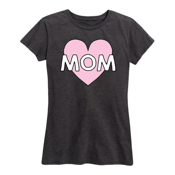 Instant Message - Mom Heart - Women's Short Sleeve Graphic T-Shirt