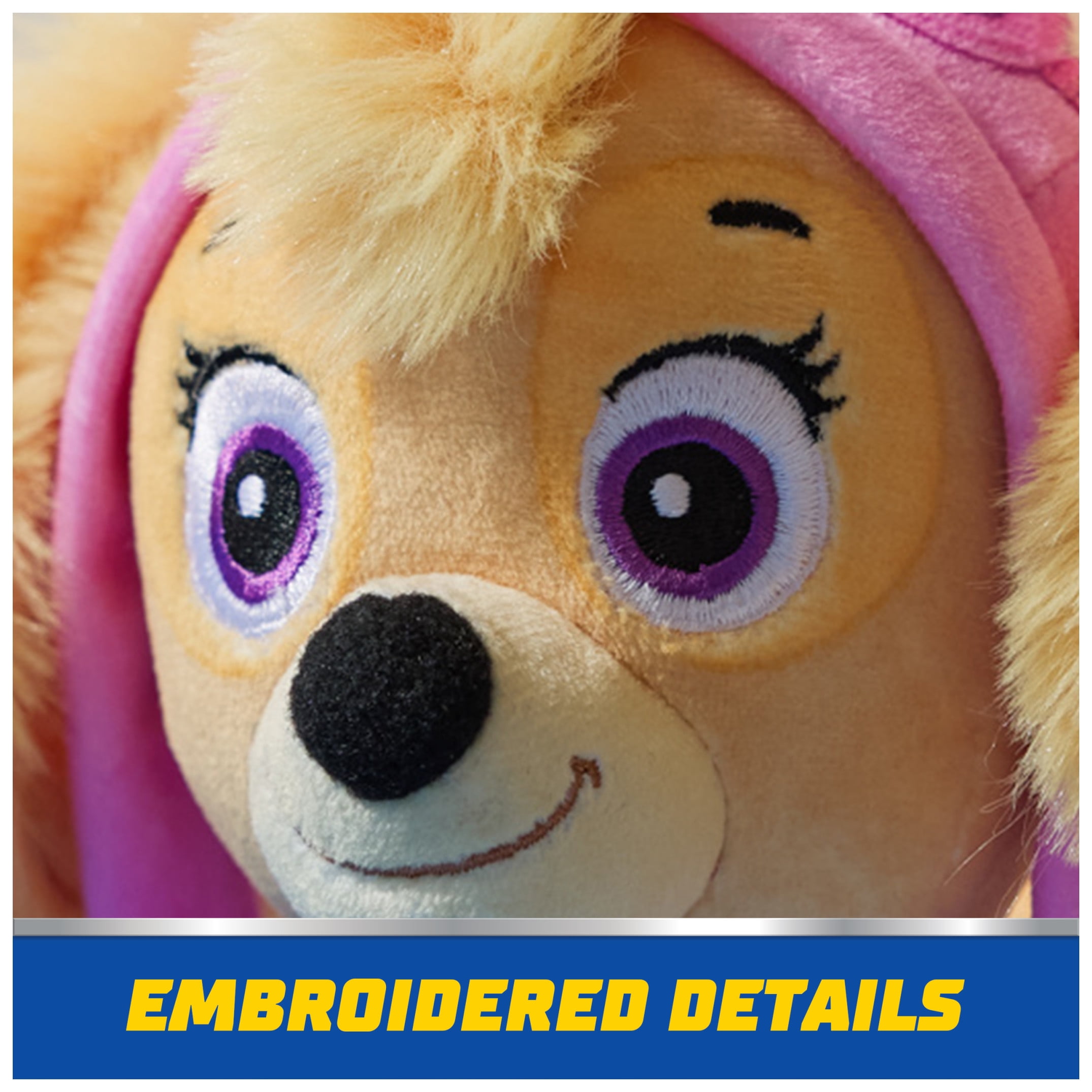 PAW Patrol Premium Plush Skye 6.5-Inches Tall with Super Soft Fur for Kids Ages 3+
