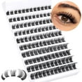 thumbnail image 1 of ORUYROP Lash Extension 120Pcs Lash Clusters, DIY Eyelash Extension Natural Cluster Lashes Fluffy Wispy Lash Clusters Extension Full Volume Individual Lashes Cluster at Home 8-16mm ALICROWN, 1 of 7