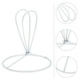 thumbnail image 2 of SHISUYAN 4pcs Lampshade Frame Cone Shape Wire Lamp Cover 80mm Metal Ring Support, 2 of 8
