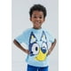thumbnail image 2 of Camiseta Bluey Big Boys con estampado de 10 a 12 años, paquete de 3, color azul, 2 of 8