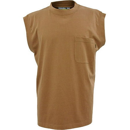 mens sleeveless pocket tee