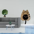 thumbnail image 2 of Elegante Escultura De Animal Y Bonito Reloj De Pared De Gato Para Dormitorio, Oficina, Sala De Estar, Cocina, Estantería, Inauguración De La Casa, Decoración Del Hogar., 2 of 8