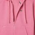 thumbnail image 4 of Lacoste Womens Pique Full Zip Hoodie, 4 of 5