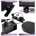 thumbnail image 3 of Leg Stretcher with 0~240° Range & 360° Casters, 6" PU Cushion Leg Stretching Split Machine with 62.2" Size & 330 LBS Capacity, Black Flexibility Stretching Machine with Steel Frame, for Home, Gym, 3 of 7