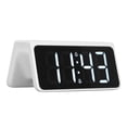 thumbnail image 4 of Reloj de escritorio, Altavoz Bluetooth, despertador Dual, ruido blanco, transmisión de voz, despertador, altavoz con luz para dormitorio, 4 of 14