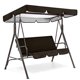 thumbnail image 1 of Toldo para columpio de porche, juego de cubierta superior impermeable de repuesto, toldo de repuesto para asiento de columpio de jardín, toldo parasol, toldo para patio exterior (190 x 132 x 15 cm +, 1 of 8