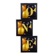 thumbnail image 2 of Caja de decoraciones para fiestas de cumpleaños Macarena 3 piezas decoraciones Negro dorado, 2 of 8