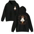 thumbnail image 4 of "Boot Scootin' Spooky" Ghost Hoodie – Western Halloween Cowboy Ghost Sweatshirt (Front & Back Design), 4 of 6