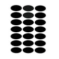 thumbnail image 2 of Topcobe 5 Pcs Kitchen Spice Labels Set for Jar Cans Bottle, 105 Chalkboard Oval Stickers Labels for Pantry Home Office, Black PVC Waterproof Blank Labels for Canisters Container, 2 of 4