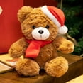 thumbnail image 3 of Vggrvlo Teddy Bear Christmas Gifts 2025 Newly Cute Christmas Doll Teddy Bear Xmas Treetop Ornament for Kitchen, Tiered Tray and Home Decor, 3 of 6