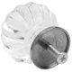 thumbnail image 5 of Perillas De Acrílico Para Puertas De Gabinetes, Tiradores De Cajones De UnOrificio De Cristal De Estilo Europeo, 5 Piezas, Adecuadas Para Cajones, Armarios, Puertas, 5 of 7
