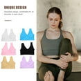 thumbnail image 4 of unbranded 6Ud Sujetadores Deportivos Sin Costuras Para Mujer Con Soporte Elástico De Nylon Cómodos Para Fitness Y Yoga, 4 of 6