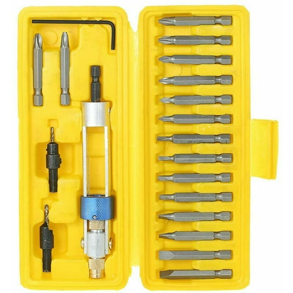 20pcs Double Drill Screwdriver High Speed Steel Tools Set Screwdriver Drill Bit Screwdriver Bits For Electric Dill Drill