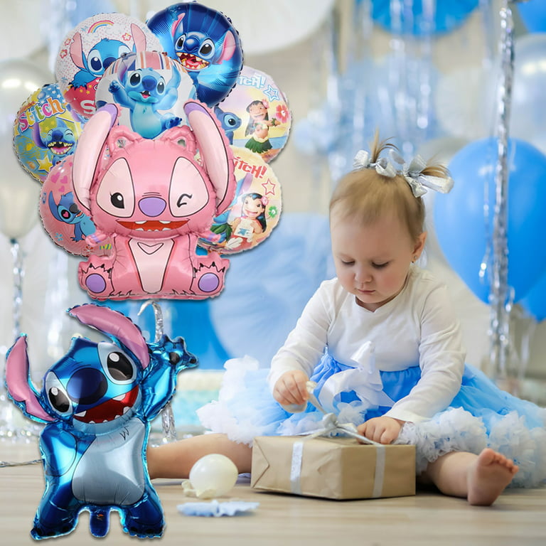Lilo and Stitch,angel Birthday Decoration,balloons,birthday  Party,toddler,girl and Boy,bouquet Balloons Set,tableware 