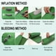 thumbnail image 5 of Xihbxyly Colchoneta Inflable para Dormir, Diseño de Bomba de Pie de Llenado Rápido, Almohadilla de Viaje Compacta, Material Impermeable Duradero, Ideal para Acampar, Senderismo y Mochilerismo, Ideal, 5 of 7