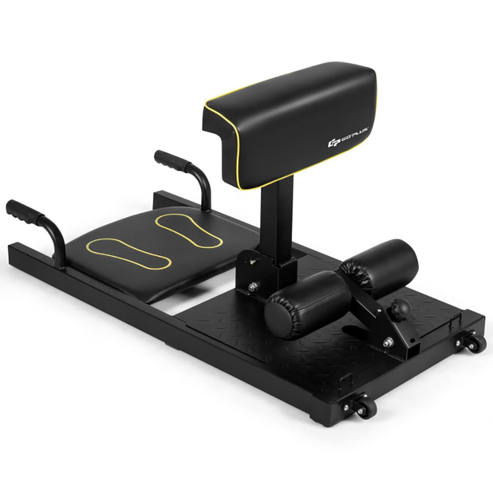 Resenkos 8-in-1 Home Gym Machine - Multifunctional for Squats & Fitness, Space-Saving, Ideal for Home Workouts, Black